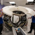 Installation of the CT Scanner in Lymington Hospital