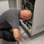 Installation of the CT Scanner in Lymington Hospital