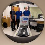 Installation of the CT Scanner in Lymington Hospital