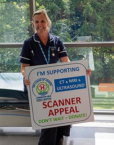 One of our many staff supporters